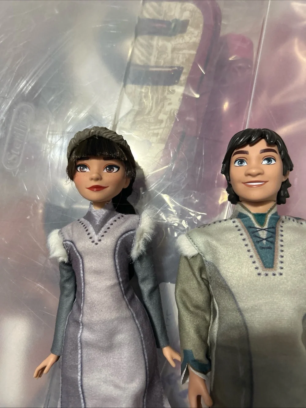 Disney Purple & Gray Frozen-Inspired Doll Pair